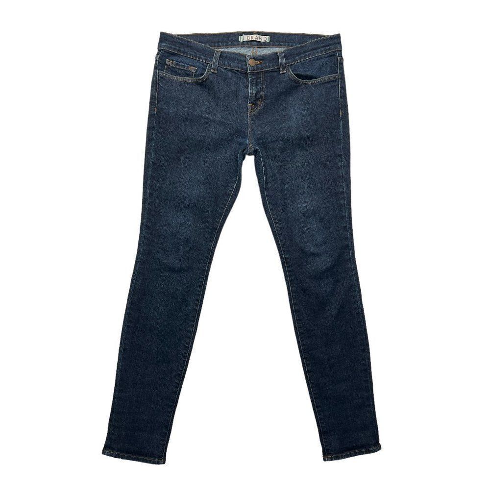 J. Brand Jeans Women's Size‎ 30 Dark Wash Mid-Rise Denim Skinny Jeans